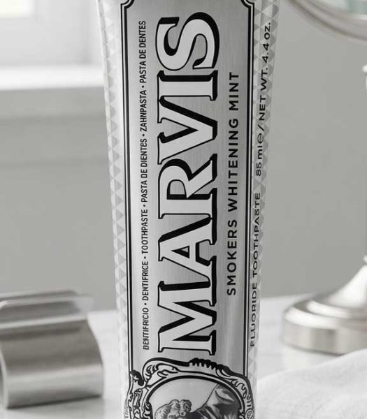 Marvis Smokers Whitening Mint Toothpaste - Intensive Whitening Dental Care